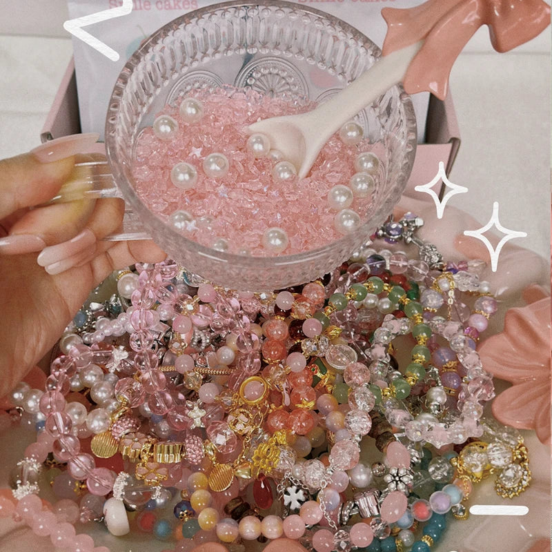 Cute bracelet lucky scoop mystery bag, random jewelry blind box with free gift