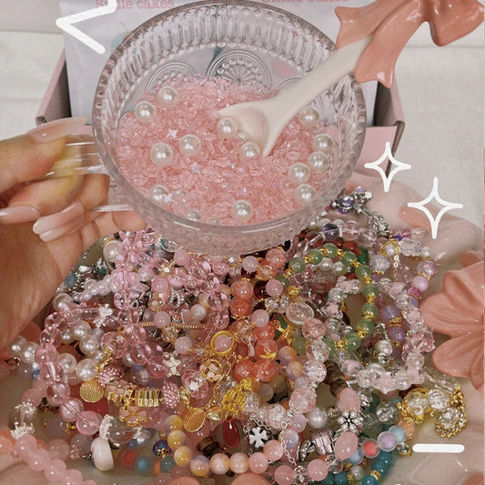 Cute bracelet lucky scoop mystery bag, random jewelry blind box with free gift